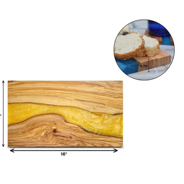 wooden and Epoxy chopping board