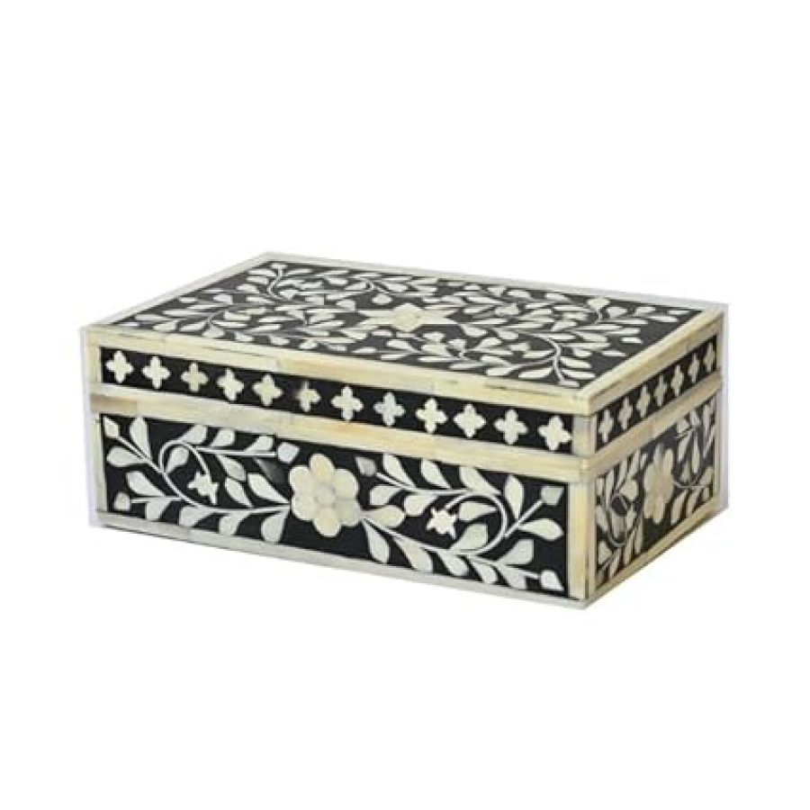 Flower Bone Inlay Case