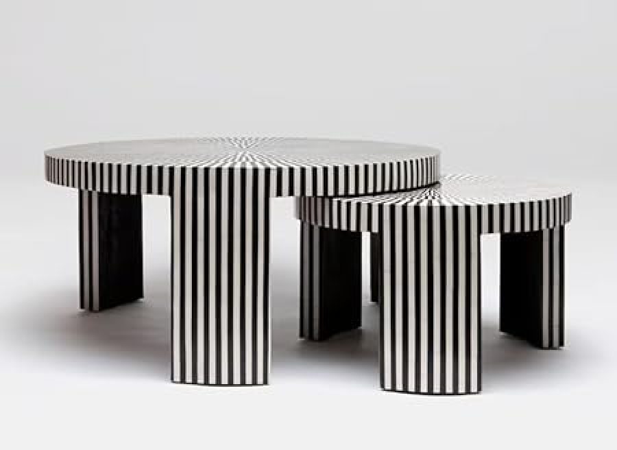 HANDICRAFTS Bone Inlay Table