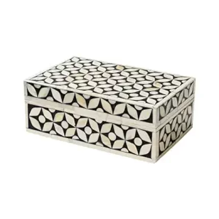 Geometric Box Bone Inlay