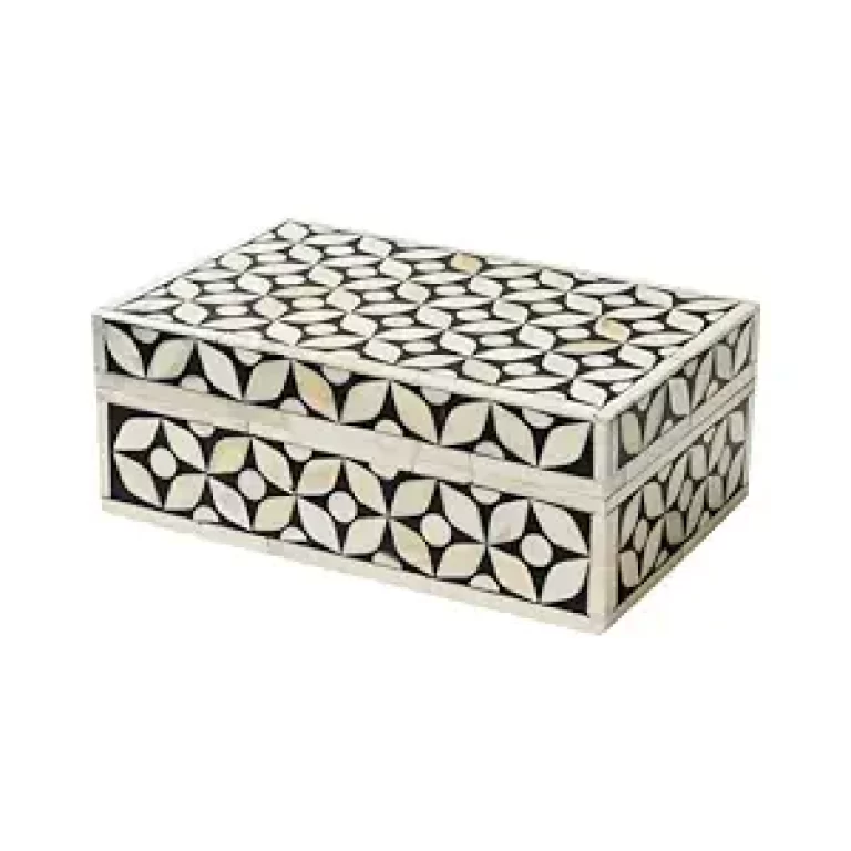 Geometric Box Bone Inlay