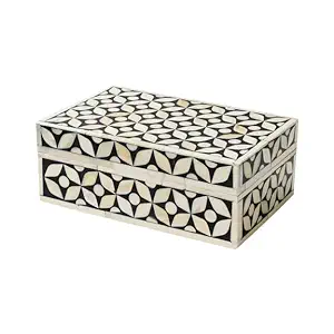 Geometric Box Bone Inlay