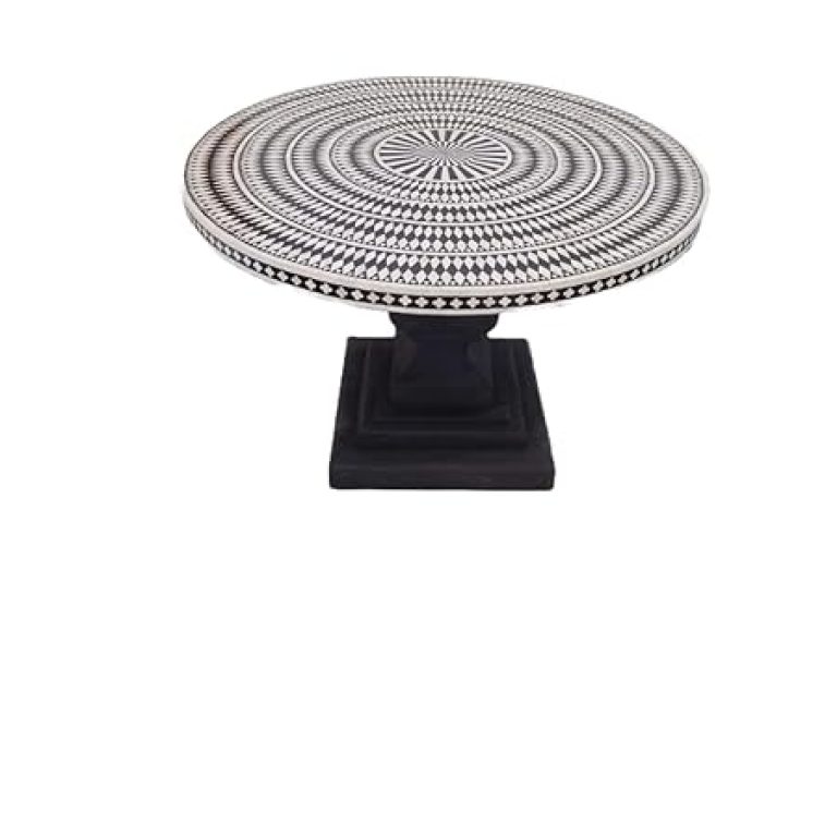 Handmade Bone Inlay Table