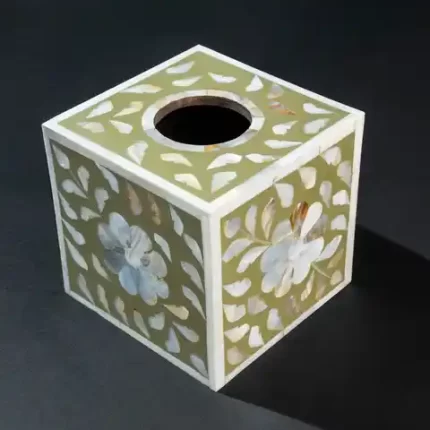 MOP Wooden Tissue Box