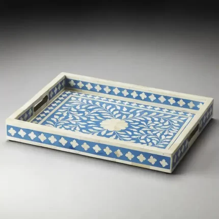 Bone Inlay Serving Tray