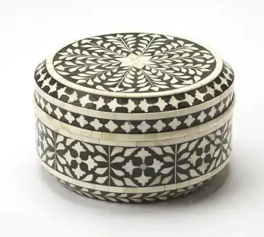 Bone Inlay Jewellery Box
