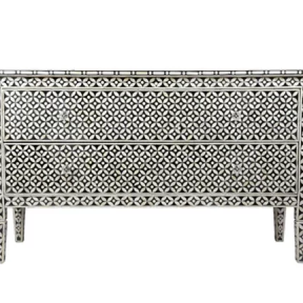 Bone Inlay Drawer Buffet