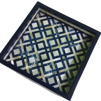 Bone Inlay Square Tray