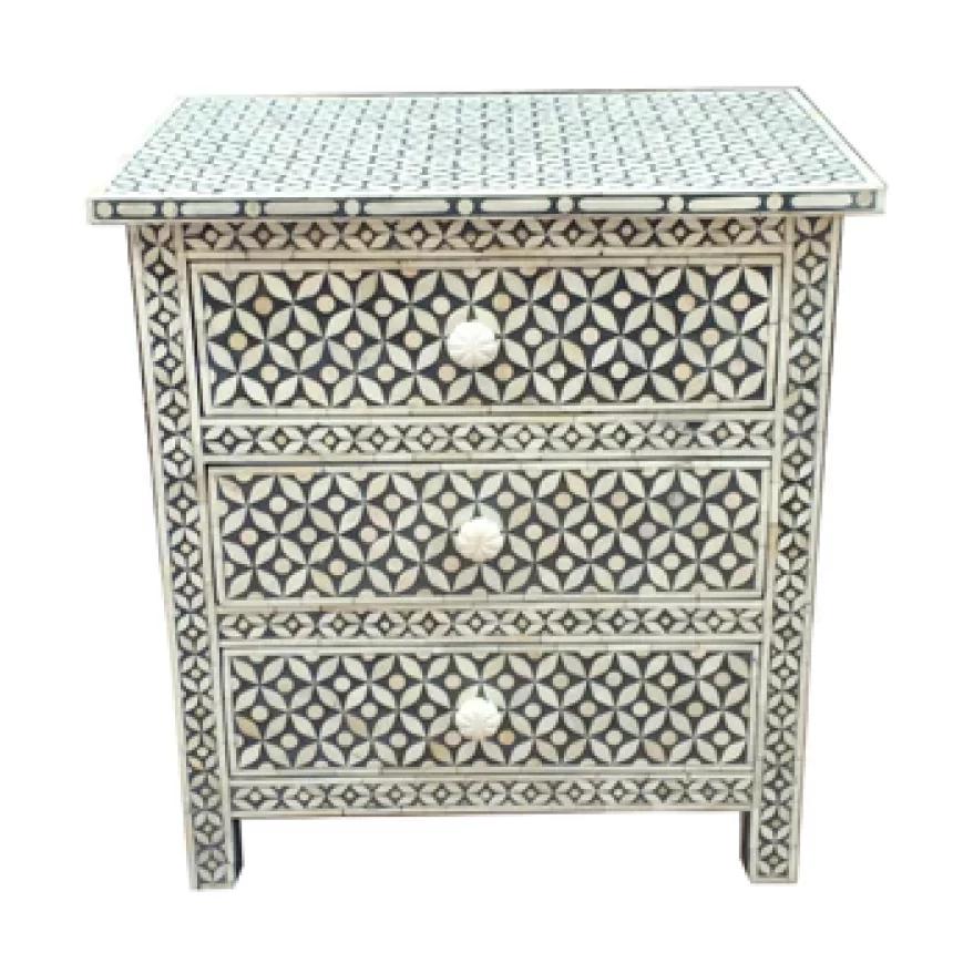 Bone Inlay Large Drawer