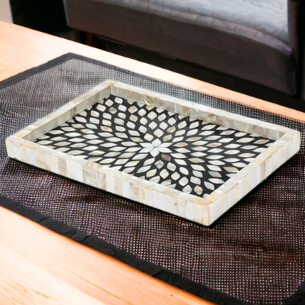 BONE INLAY TRAY