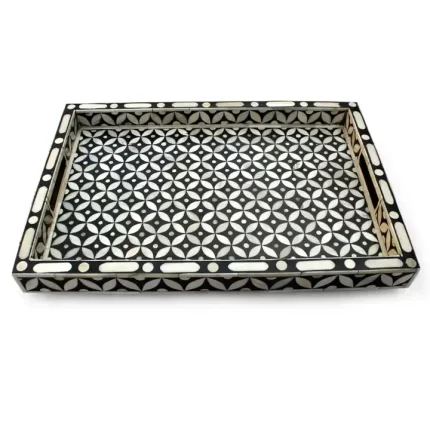 Black & White MOP Tray