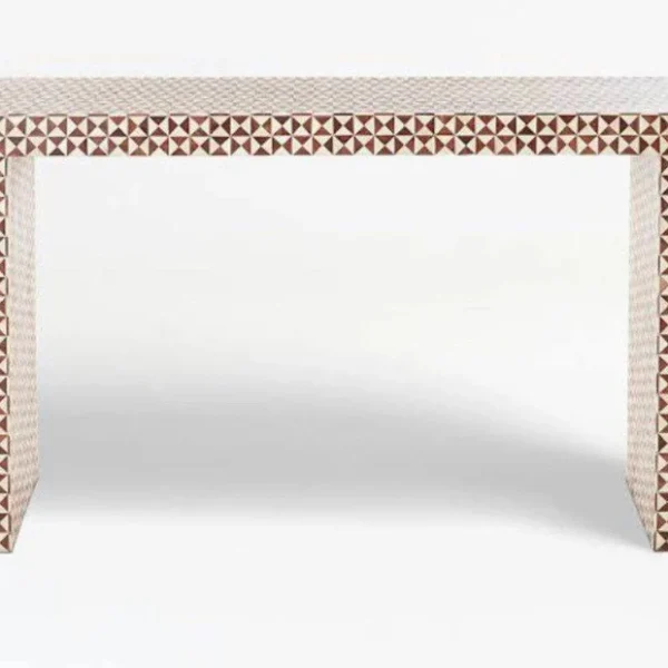 Bone Inlay Work Desk