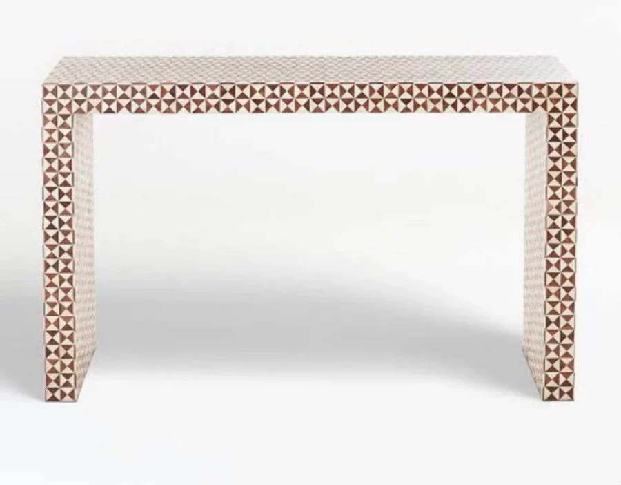 Bone Inlay Work Desk
