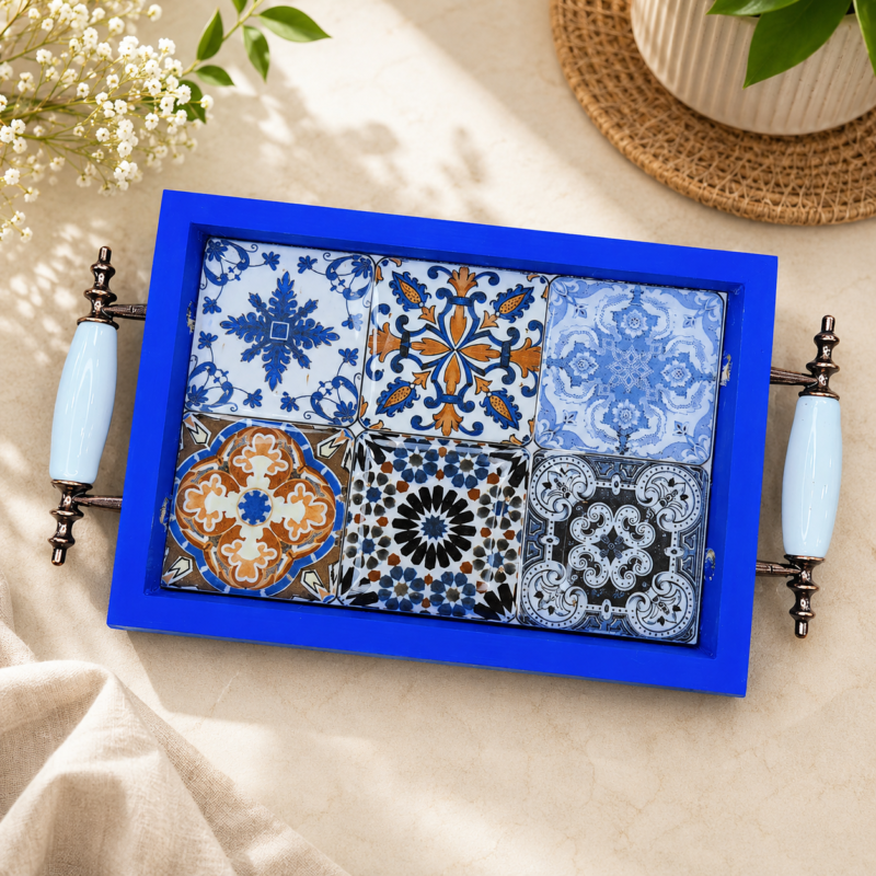 Ottomen serving tray