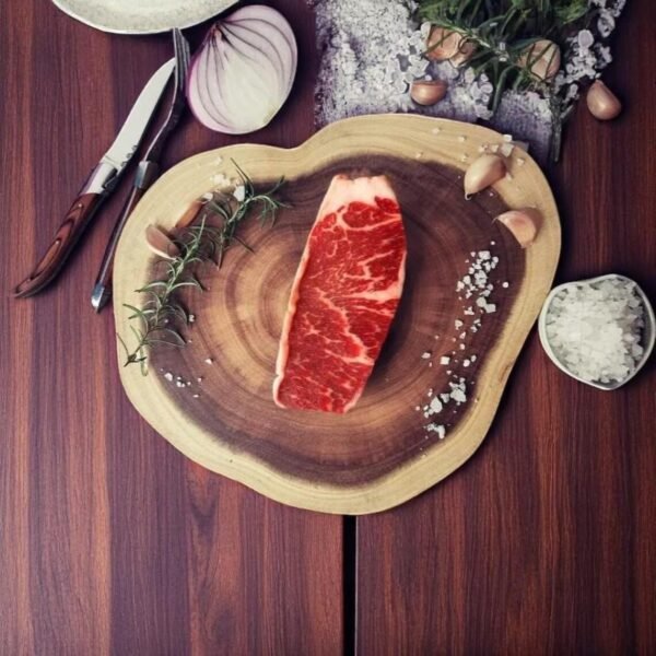 Natural live edge wooden serving bowls handcrafted from solid wood for serving bread, fruits, salads and gourmet dishes.