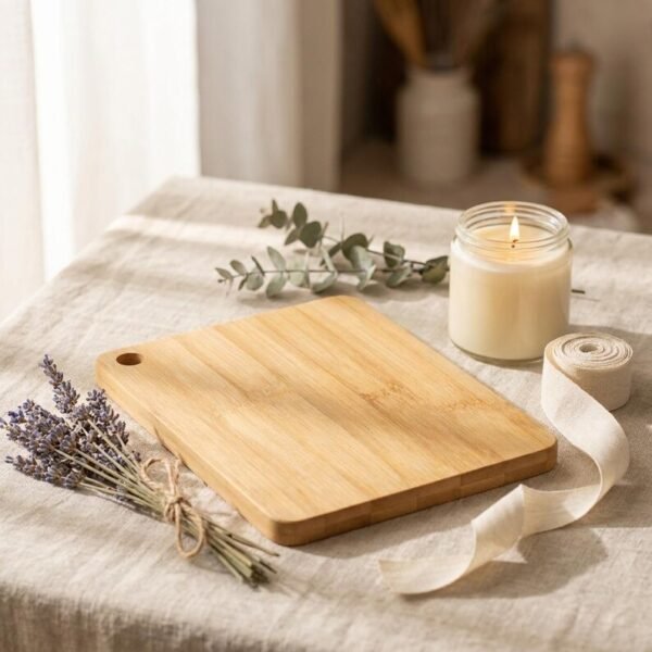 Premium Bamboo Cutting Board Set with Three Kitchen Chopping Boards