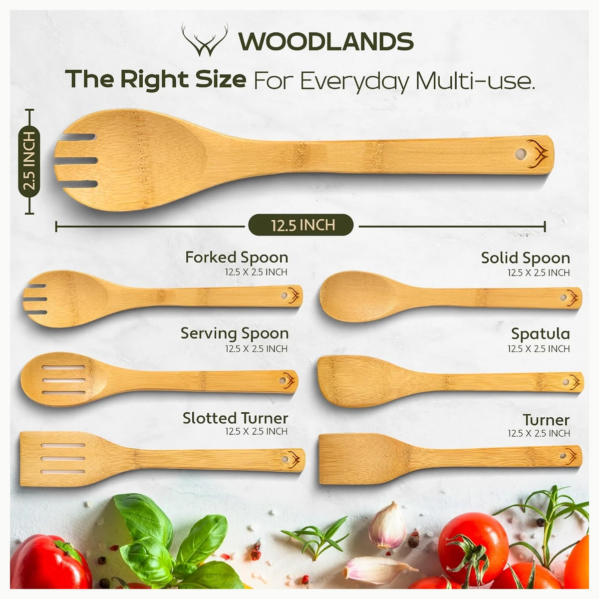 wooden-kitchen-utensil-set-02 Natural wooden cooking utensils with different spoon and spatula designs